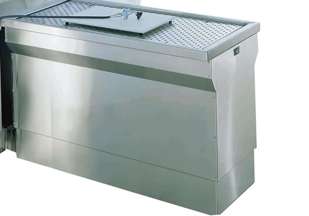 Grossing Station Total Draft, Countertop Dissection Table HK300 Mopec