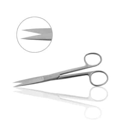 Scissors, Dissection, Sharp/Sharp, Straight