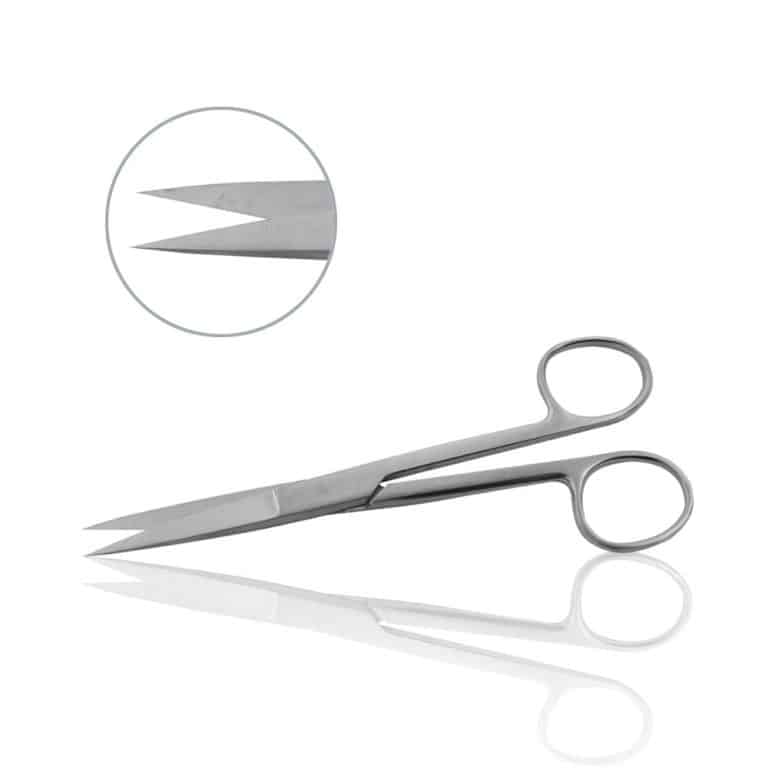 Scissors, Dissection, Sharp/Sharp, Straight
