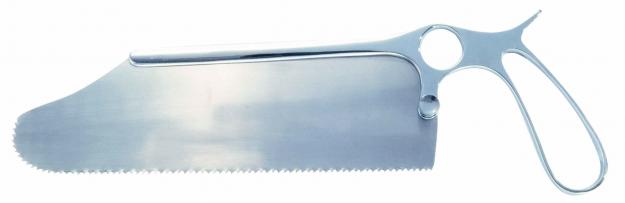 Bone Cutting Autopsy Saw - Round Tip 8-1/2