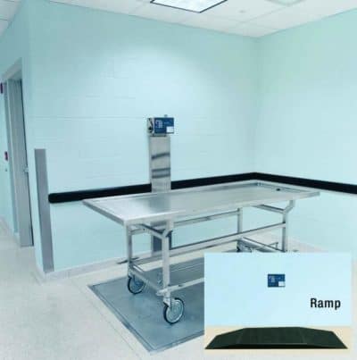 Floor Scale with Digital Readout with one ramp