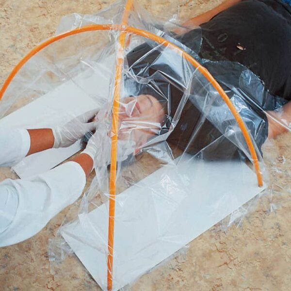 Autopsy Head Drape with Framework - BE010