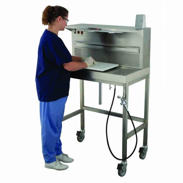 Portable Down Back Draft Workstation - BF510