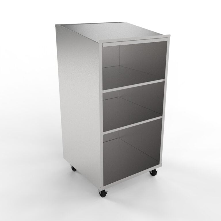 Stainless Steel Supply Cart and Podium - BJ100