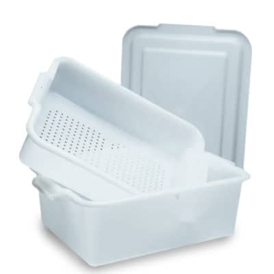 Instrument & Specimen Utility Bin w/ Strainer - BA053