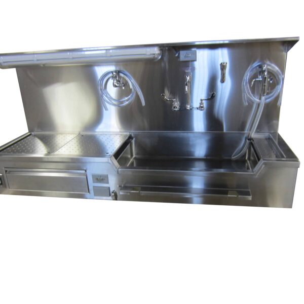 Autopsy Sink - Wall Mount, Left or Right Approach