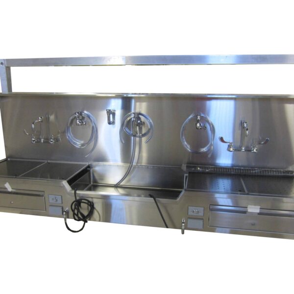 Autopsy Sink - Wall Mount, Elevating Center Approach - CC200