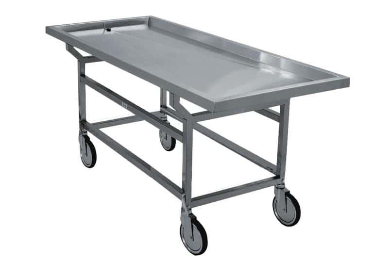 Autopsy Cart - Removable Grid Plates - DF100
