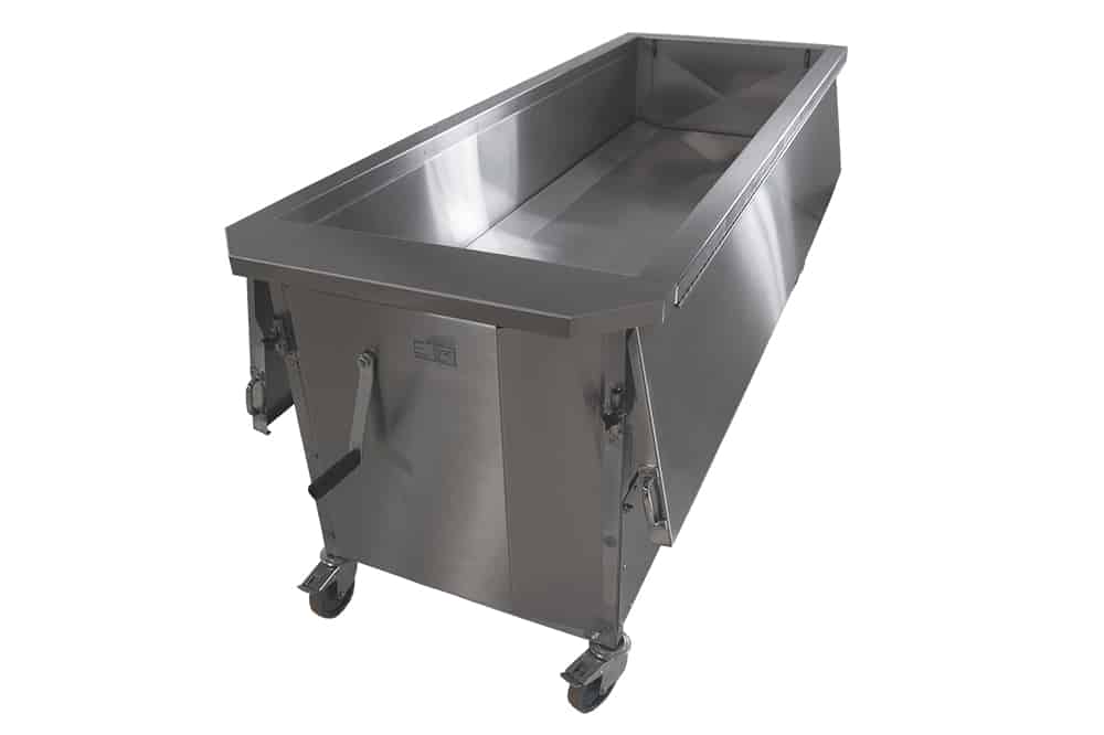 Dissecting Table Dip Tank Hand Crank Elevation HD200