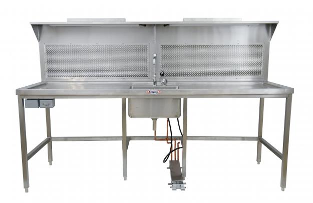 Grossing Station - Backdraft Countertop Dissection Workbench 96 - HL096