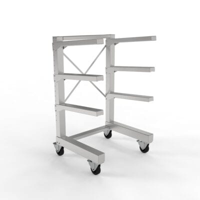 Portable Cantilever Cadaver Storage Racks - IB Series
