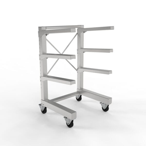 Portable Cantilever Cadaver Storage Racks - IB Series