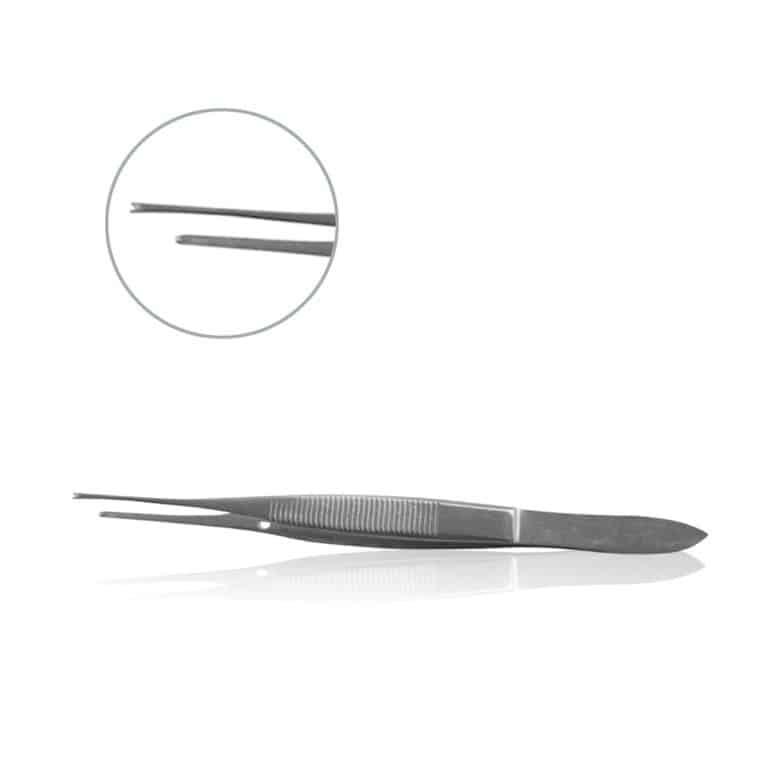 Iris Tissue Straight Forceps