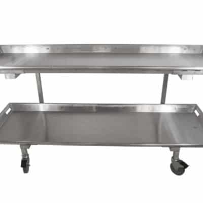 Cadaver Carrier with Two Body Trays