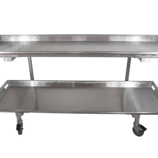 Cadaver Carrier with Two Body Trays