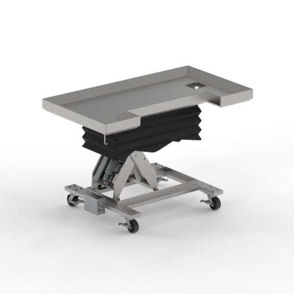 Large Animal Trimming Table with Casters - LA100