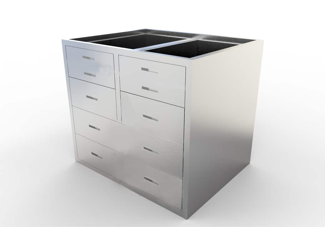 3-DRAWER VS 4-DRAWER BASE CABINETS