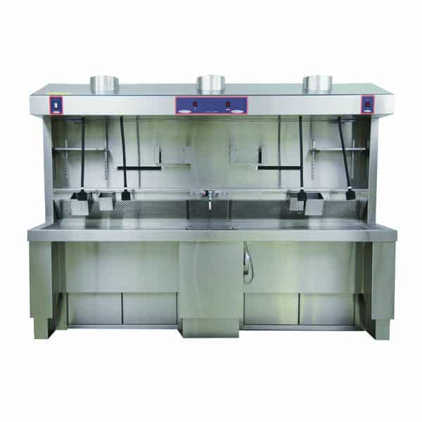 Grossing Station - Elevating, Shared Sink - MB670