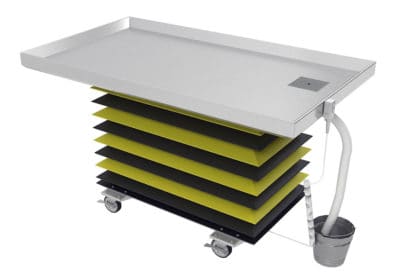 Trimming Table - Rectangular Large Animal on Casters with Lift