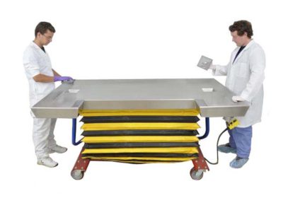 Trimming Table - Kidney Shaped Large Animal on Casters with Lift