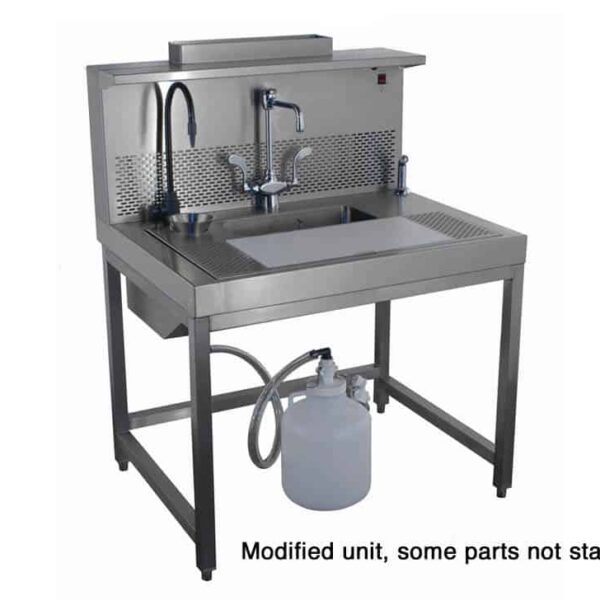 Trimming Station - Dual Draft with Sink