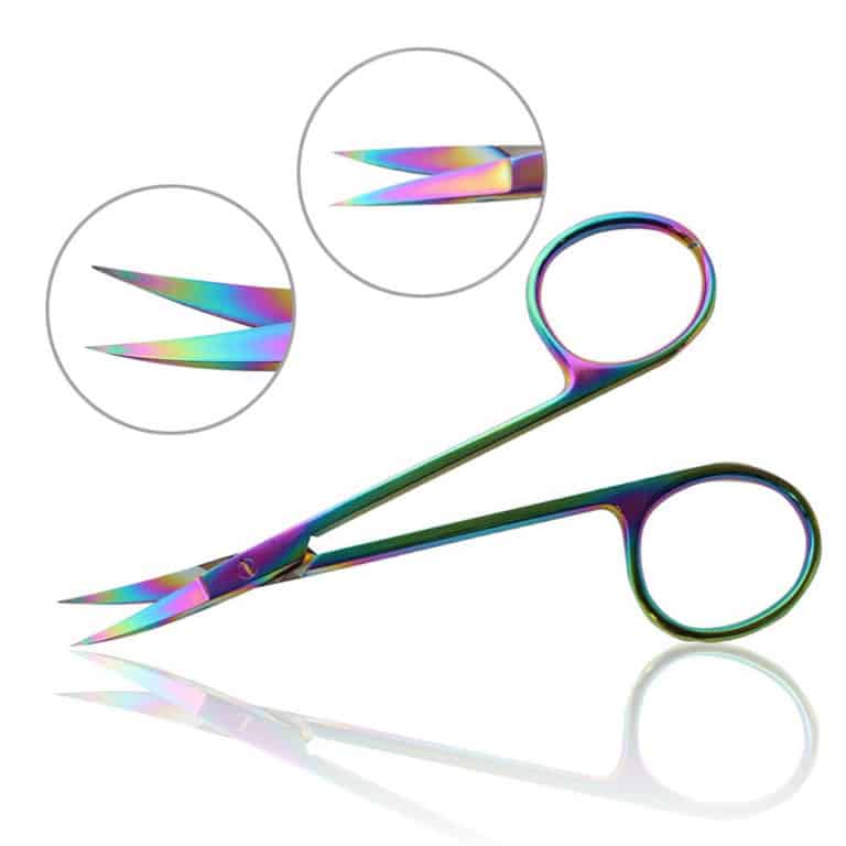 Ti Alloy Iris Scissors
