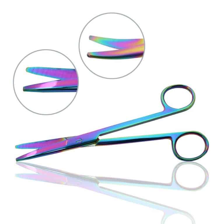Ti Alloy Mayo Scissors