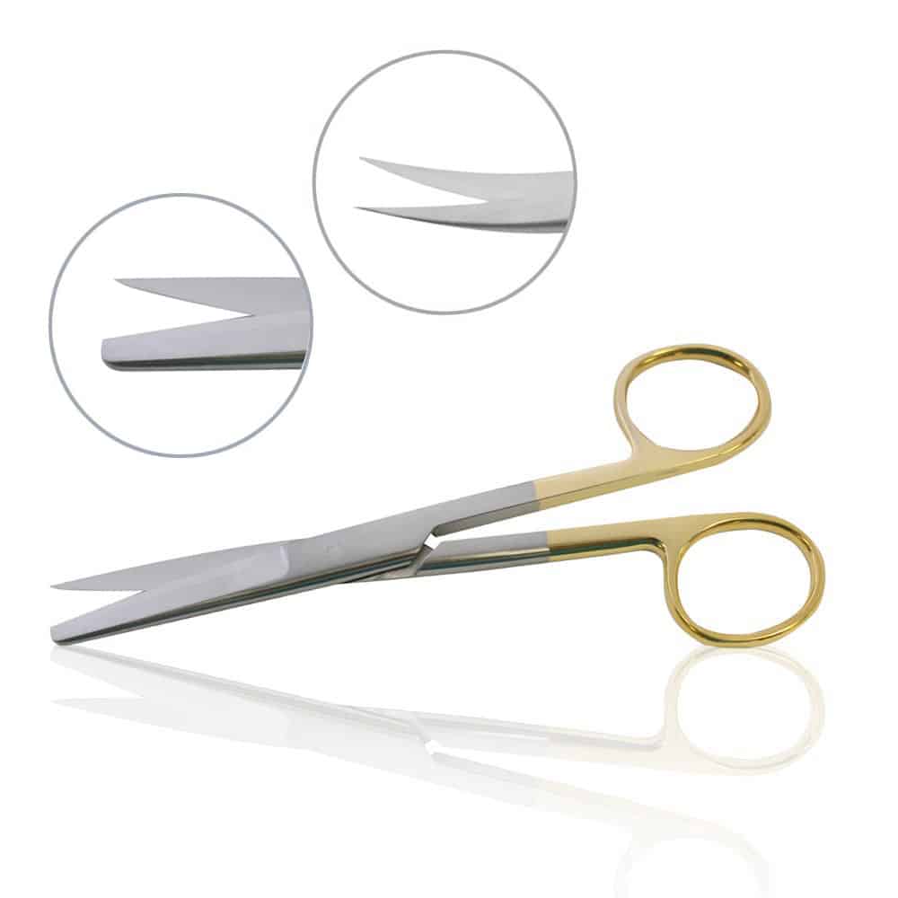 5.5 Sharp/blunt Curved Blades Scissors for Fabric 