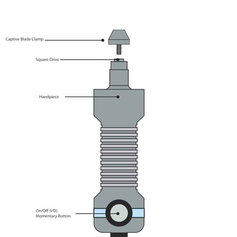 Blade Clamp Screw Replacement For Autopsy Saw 5000, 5 pack - BD153