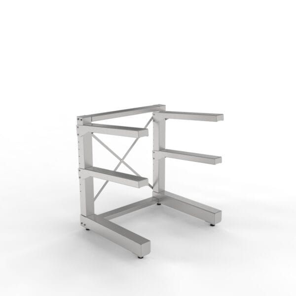 Stationary Cantilever Cadaver Storage Racks - IA Series - Image 3