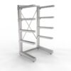 Stationary Cantilever Cadaver Storage Racks - IA Series