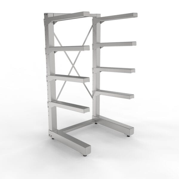 Stationary Cantilever Cadaver Storage Racks - IA Series