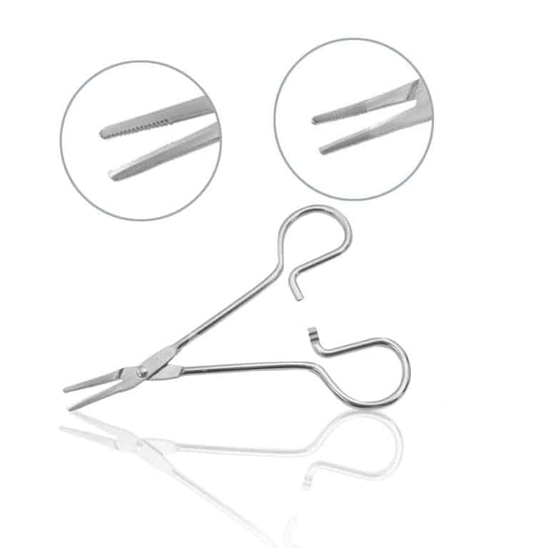 Forceps, Hemostatic, Disposable - 12 Pack
