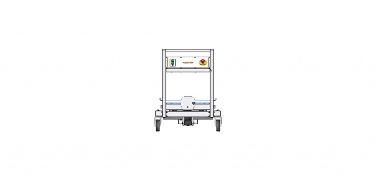 Economy Three Tier Red Wing Solid Roller Lift, Ideal for Funeral Homes - JD300FH - Image 5