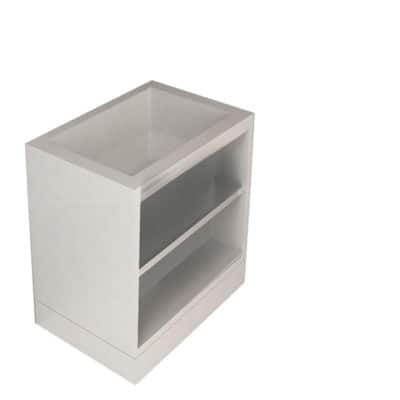 Base Cabinet with Open Face, Various Lengths