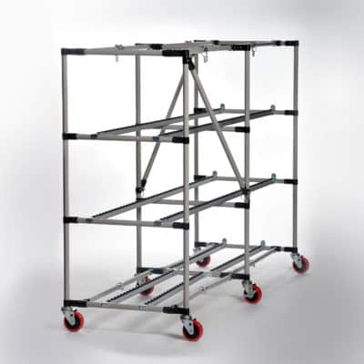 Collapsable Cadaver Storage Racks