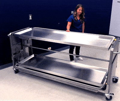 Autopsy Table Non Vented With Leg Frame Ce500