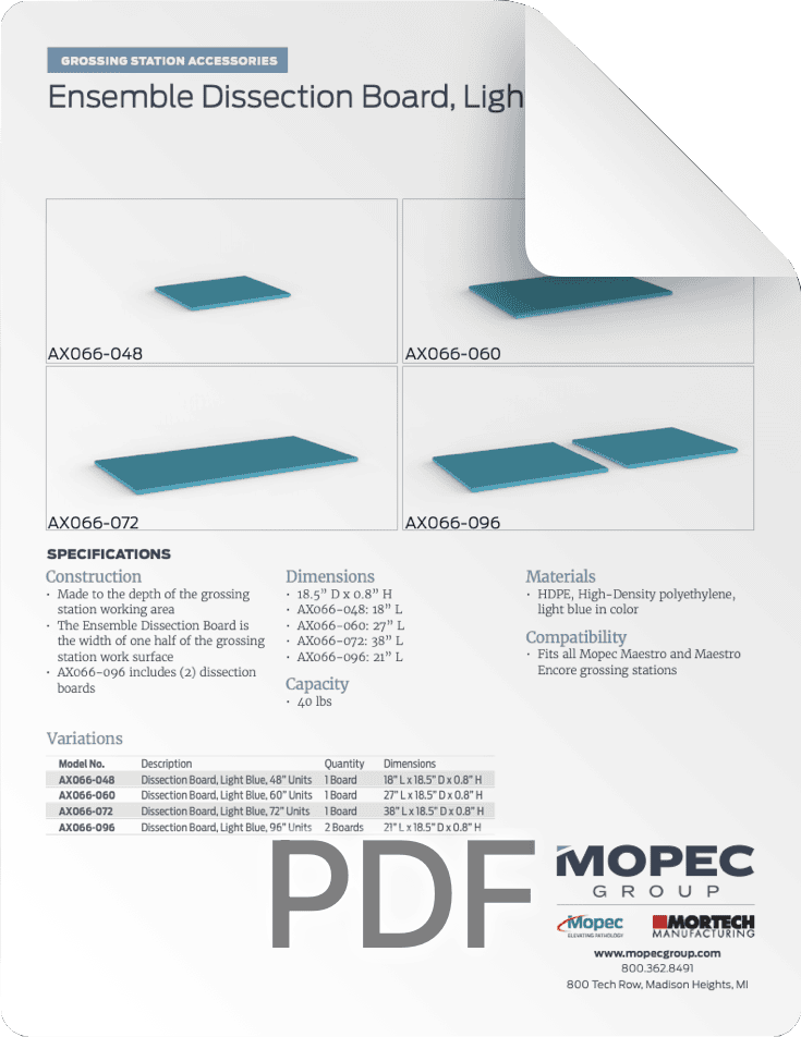 AX066 Spec Sheet