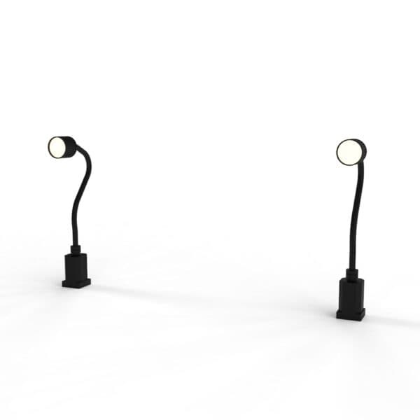 Ensemble Dual Gooseneck LED Task Lights - AX082