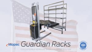 Mopec Guardian Racks for Morgues