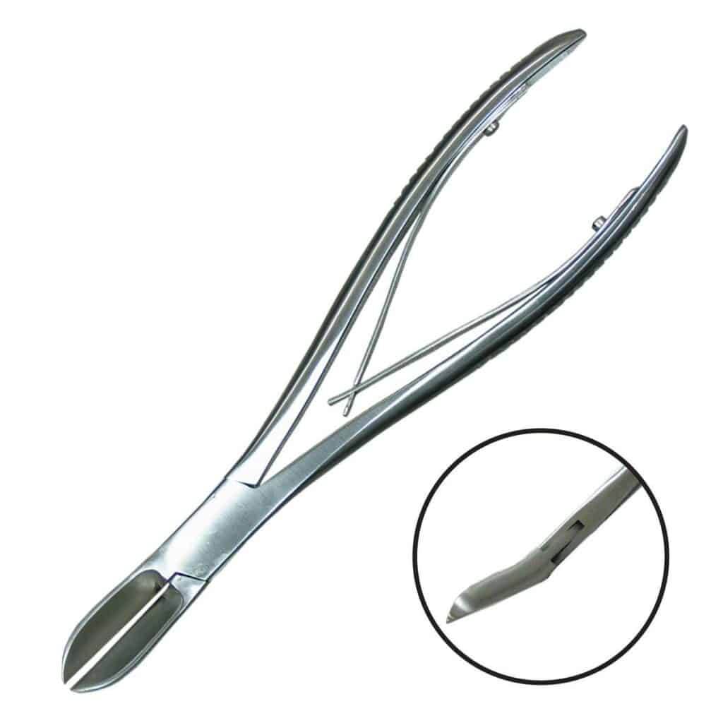 Forceps, Liston Bone Cutting, Angled Mopec