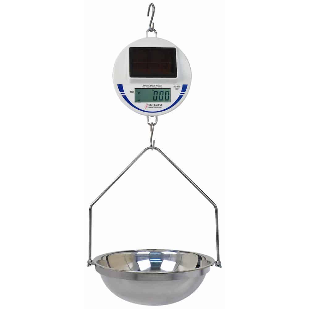 Solar Powered Hanging Scale - BB067