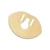Cast Saw Blades, Stryker 940 Cast Cutter Compatible, Stainless Steel & Titanium Nitride