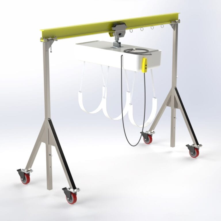 Lift - Body Crane Lift with Various Beam Sizes