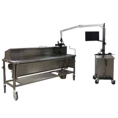 AX260 Mobile Imaging Cart with Dissection Table