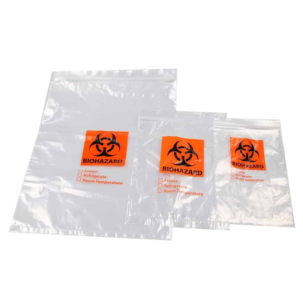 Biohazard Specimen Transport Bags Mopec
