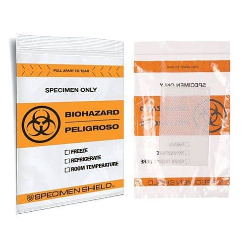 2 ml Biohazard Security Specimen Bags - Lynn Peavey Company