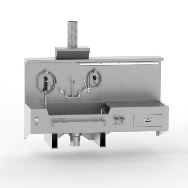 Embalming Station, Left or Right Approach (1036-25-R & 1036-25-L)