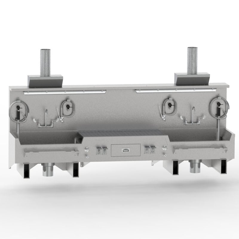 Wall Mount Embalming Station (1036-25-C & 1036-25-D) - Image 2