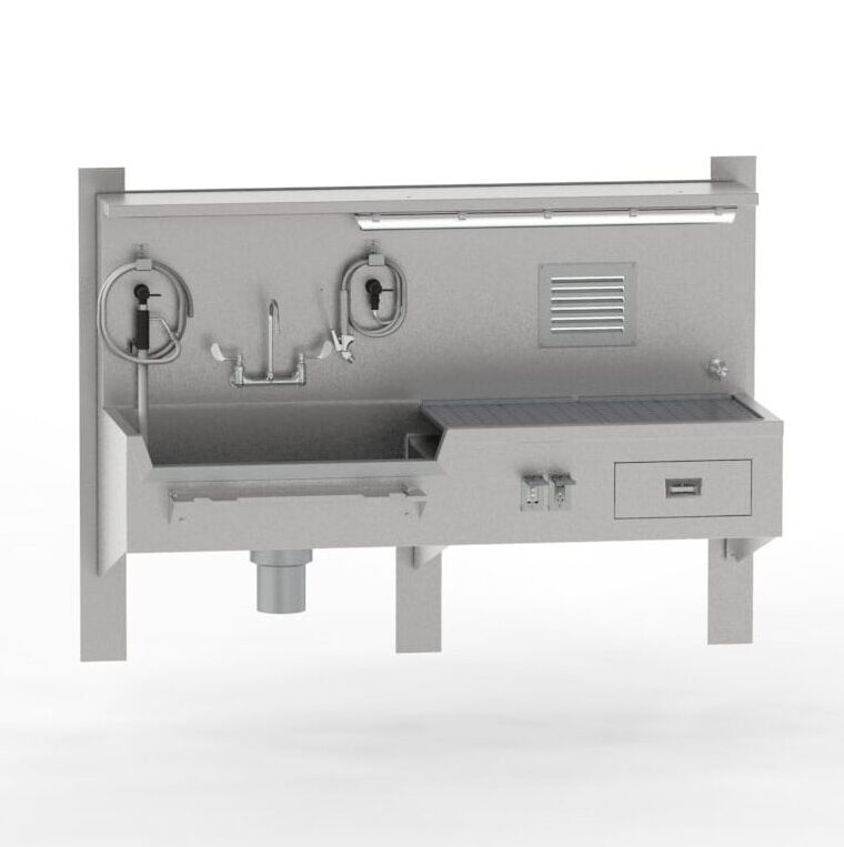 Autopsy Station, Left Sink (1036-7 & 1036-7A)